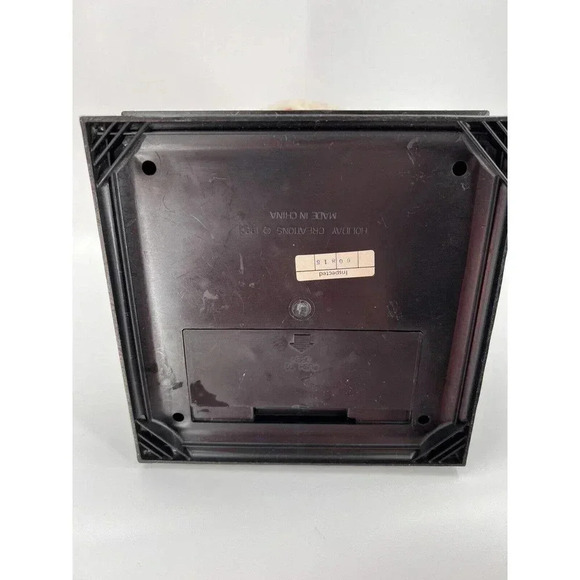 Santa Musical Scene Holiday Creations 1993 Toy Shop Bag Of Presents w/ Light 12” - Picture 9 of 10